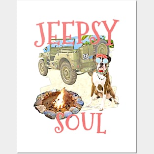 Jeepsy Soul Boxer Posters and Art